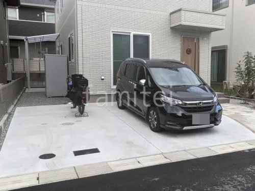 駐車場ガレージ床 土間コンクリート 伸縮目地