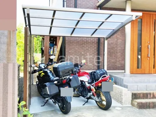 サイクルポート 自転車バイク屋根 LIXIL ネスカＲ アール屋根