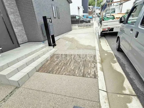 床洗い出し仕上げ ジャミ