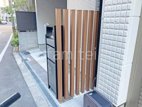 木製調デザインアルミ角柱 三協アルミ アルファプロ ホロー材60角