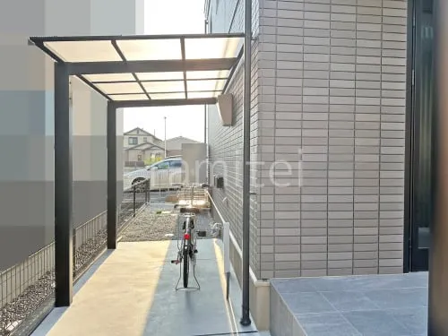 サイクルポート 自転車バイク屋根 LIXIL ネスカF ミニ フラット屋根