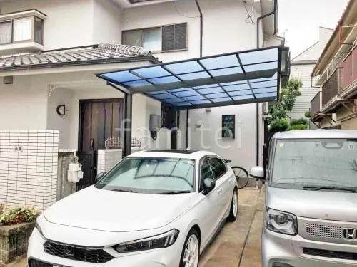 カーポート１台 （単棟） LIXIL ネスカＦ フラット屋根