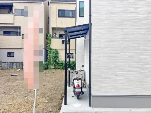 本体色 カームブラック 屋根色 アースブルー(マット調)