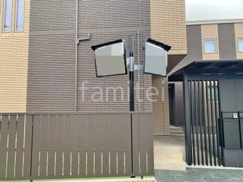 カーブミラー角型