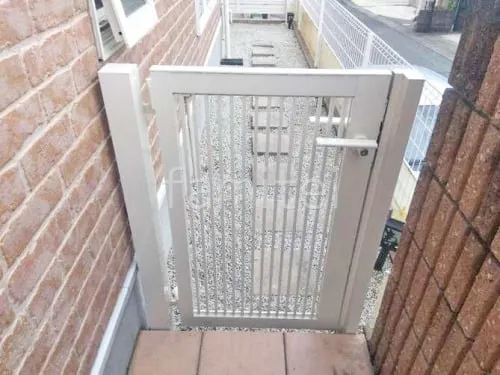 片開き 門扉 LIXIL AB TR2型 細たて桟 