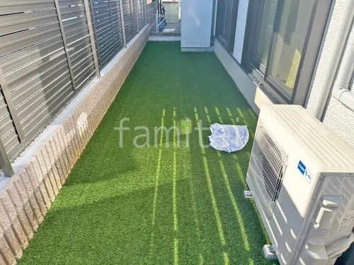 人工芝 防草シート加工 マツモト 人工芝 30mm 