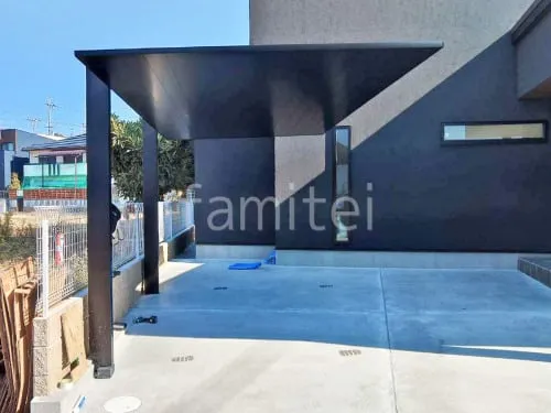 カーポート１台 （単棟） LIXIL カーポートSC フラット屋根 吊り下げ屋根