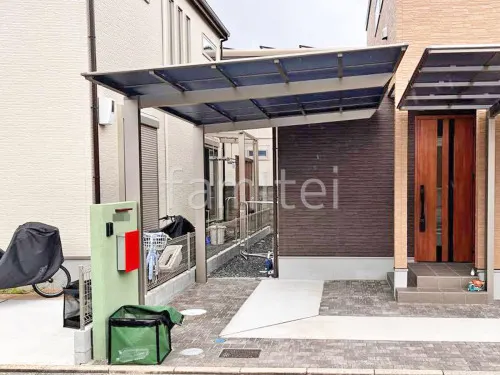 カーポート１台 （単棟） LIXIL ネスカＦ フラット屋根