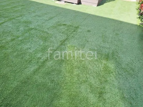 人工芝 防草シート加工 グリーンフィールド リアリーターフ ミドル 25mm 