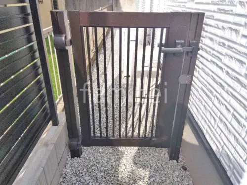 片開き 門扉 YKKAP シンプレオTB2型 たて格子 