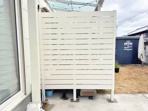 人工木・樹脂 フェンス（木調） F＆F マイティウッド デコll 高尺タイプ 目隠し 木調・ラティス 樹脂