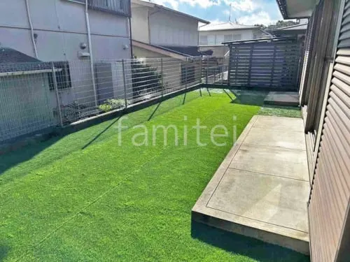 人工芝 防草シート加工 マツモト 人工芝 30mm 