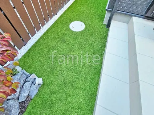 人工芝 防草シート加工 ヨシミツ毛織 リアル人工芝 35mm 