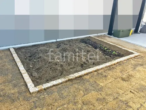 ピンコロ石菜園スペース