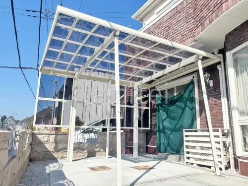 本体色 ホワイト 屋根色 クリアマット