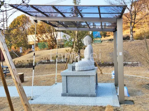 屋根色 クリアブルー