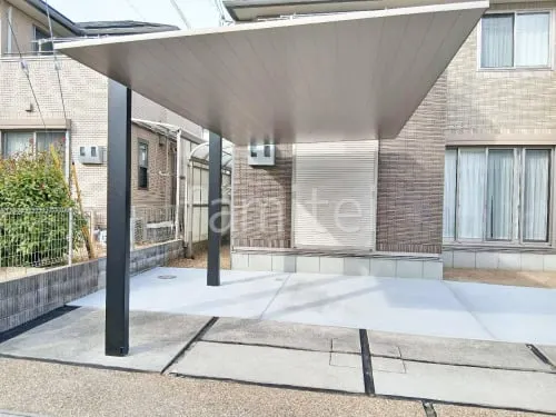 カーポート１台 （単棟） LIXIL カーポートSC フラット屋根 吊り下げ屋根