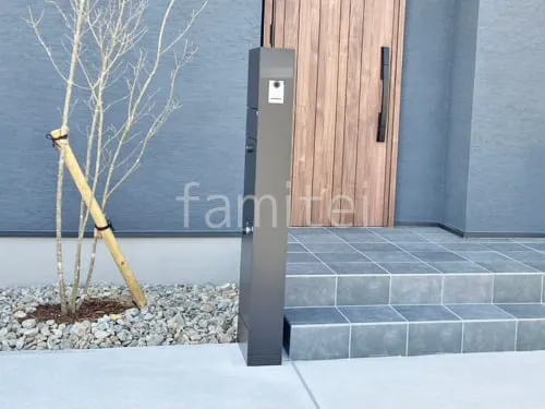 宅配ボックス門柱 （機能門柱 ） LIXIL FT 宅配ボックス付き 