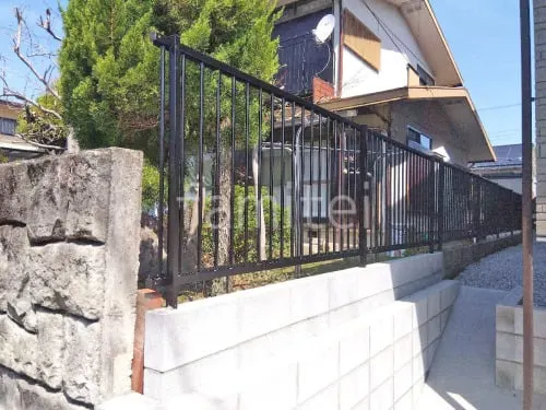 ブロック塀 （化粧ブロック） 太陽エコブロックス 普通CB  アルミ形材 フェンス LIXIL ハイサモア 