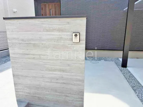 タイル門柱  タカショー セラ ウォール 門柱セット 