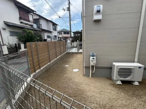 真砂土敷き