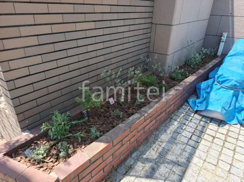 植栽 低木 バークチップ