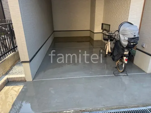 駐車場ガレージ床 土間コンクリート