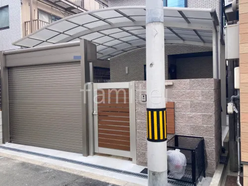 カーポート２台(ワイド) ツイン YKKAP アリュース アール屋根