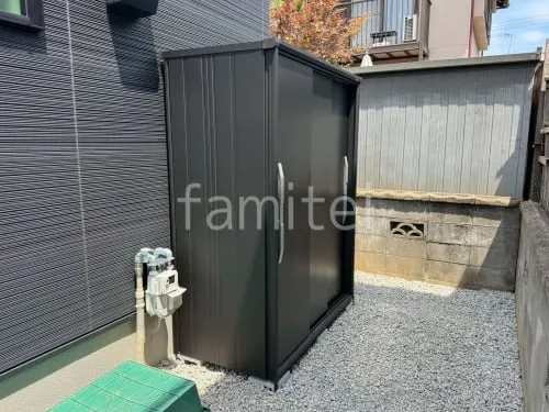 スチール 物置 ヨドコウ エスモ 1500×750×1913 ESF-1507A 