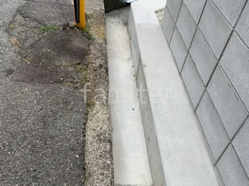 側溝 モルタル補修