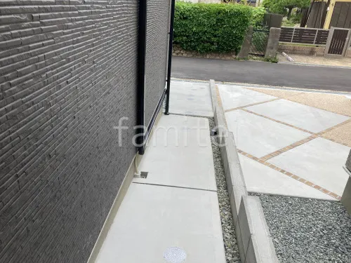犬走り 土間コンクリート