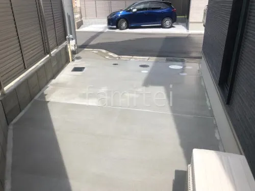 駐車場ガレージ床 土間コンクリート
