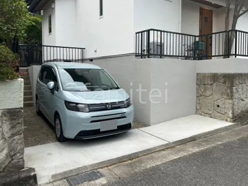 駐車場ガレージ床 土間コンクリート 伸縮目地