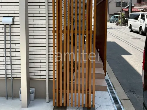 目隠しフェンス塀 タカショー 千本格子足付ユニット