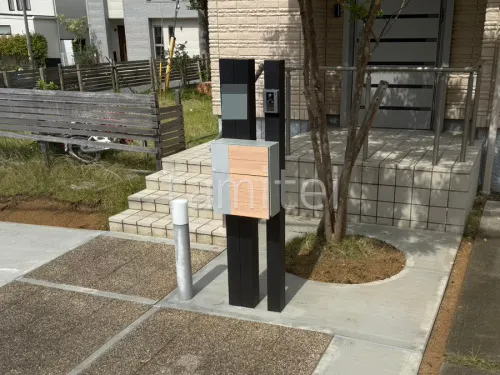 角柱門柱   プランパーツ門柱セット 