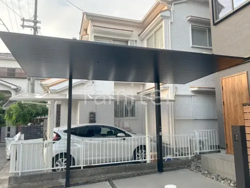 カーポート１台 （単棟） LIXIL カーポートSC フラット屋根 吊り下げ屋根