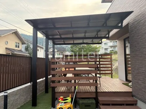 カーポート１台 （単棟） 三協アルミ ニューマイリッシュ フラット屋根