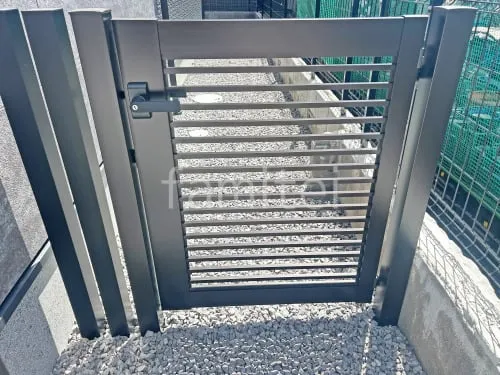 片開き 門扉 YKKAP シンプレオYB2型 横格子 