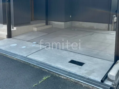 駐車場ガレージ床 土間コンクリート