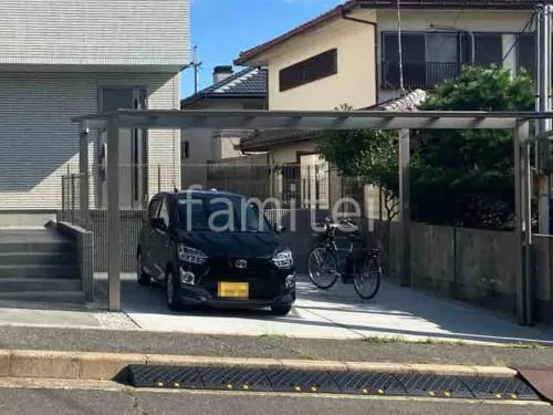 駐車場ガレージ床土間コンクリート 伸縮目地