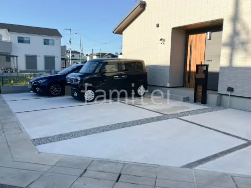 新築ベーシック オープン外構