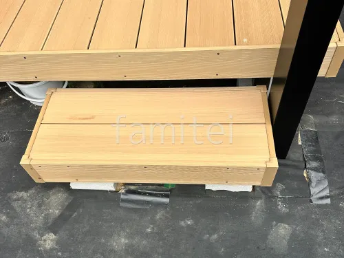 既存ステップ移設