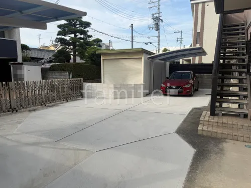 駐車場ガレージ床 土間コンクリート
