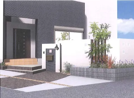 セミクローズ外構