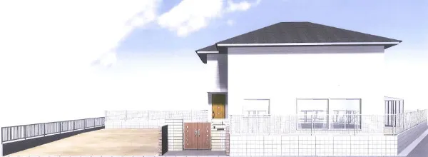 セミクローズ外構