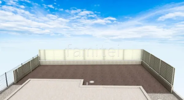 目隠しフェンス塀