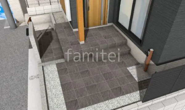 玄関アプローチ