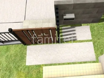 アプローチ　土間コンクリート