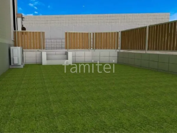 人工芝　目隠しフェンス