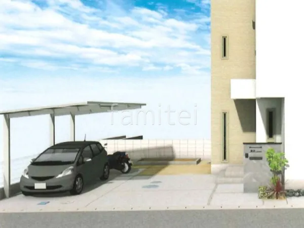 1.5台用カーポート